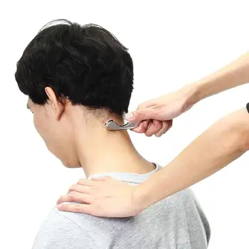 

Stainless Steel Massage Tools Gua Sha Health Massage Set Therapy Box Pcs 5 Scraping Hand Steel Stainless Tools X0Z6