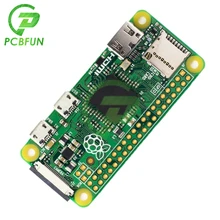 Ahududu Pi sıfır için V1.3 1GHz 512MB entegre mikro-sd yuvası 40pin GPIO konektörü kurulu modülü arduino için