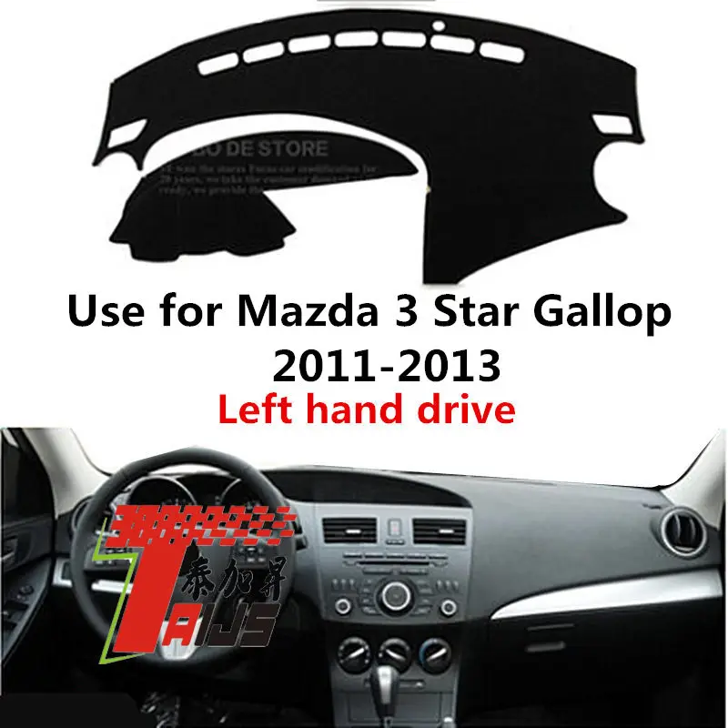 Коврик Taijs с защитой от УФ-лучей для приборной панели автомобиля коврик Mazda 3 Star