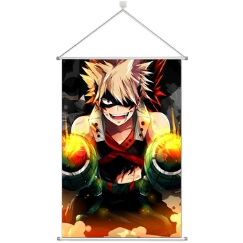 

Anime Boku no Hero Academia bakugo Prsonalize Customer Made Alloy Fabric Wall Poster Scroll 60x90cm 24x36inches