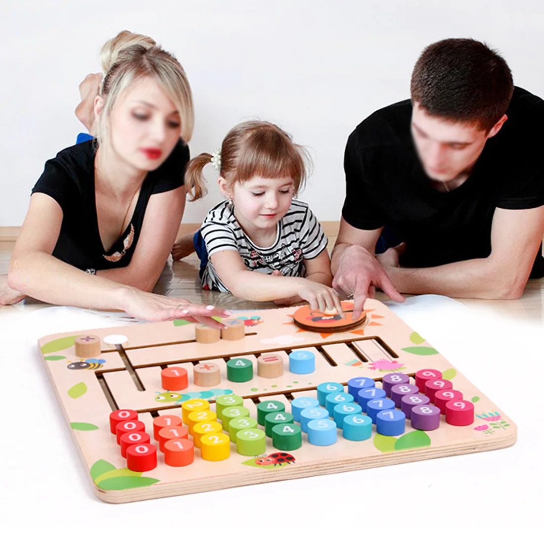 Детская деревянная материалы montessori обучение количество номера, соответствующие цифровой Форма матч доска для рисования образования математические игрушки