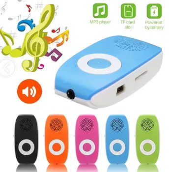 

top selling in Clip USB MP3 Player Support SD TF Card 32GB Sport Music Media Built-in Speaker Support Wholesale and Dropshipping