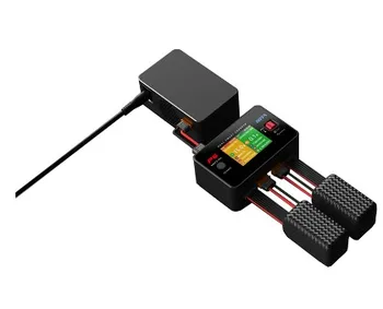 

HOTA P6 DC600W 15AX2 DC Dual Channel Smart Charger Discharger for Lipo LiIon NiMH Battery RC Parts w/ Mobile Service Charging