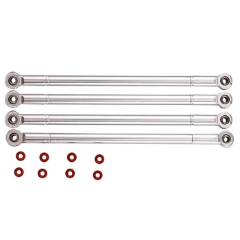 

4PCS Alloy Round Suspension Link Kit for RC Model Car 1:10 HPI Venture FJ Cruiser Track Parts