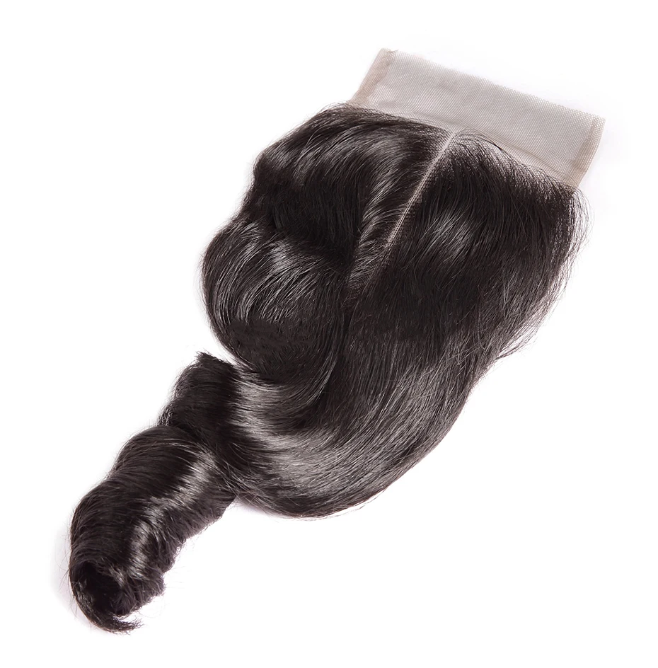 [HJ Weave beauty] пучки волос OneCut с закрытием P бразильские пучки волос плетение Свободные волны девственные человеческие волосы для наращивания