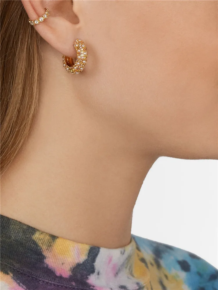 Dvacaman Delphinus Drop Earrings for Women INS Fashion Bow Knotted Crystal Dangle Earrings Statement Jewelry Wholesale Gifts