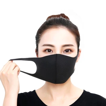 

1PC Sponge Face Mouth Mask Unisex Anti Dust Air Pollution Face Mask Comfortable Reusable Shield Disposable Anti Dust Face Mask