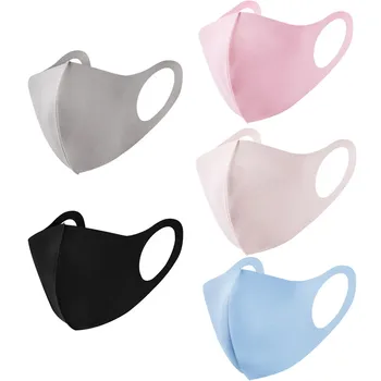

5PCS PM 2.5 Filter Face Masks Replaceable Face Mouth Cover Masks Protection Face Reusable Printed Mask mascarillas lava