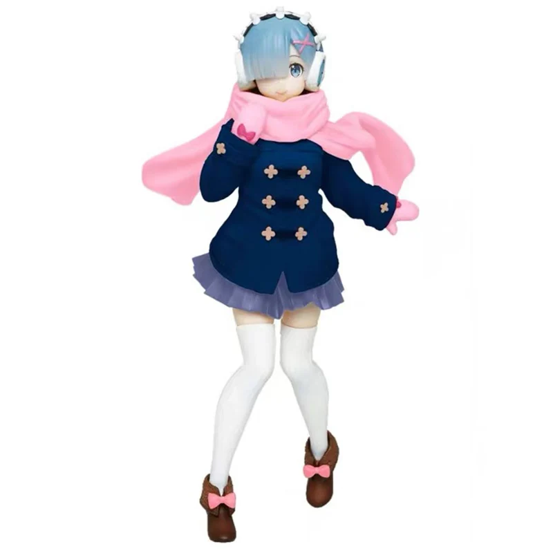Оригинальная милая фигурка Taito из аниме Re Zero начните жизнь в другом мире зимняя