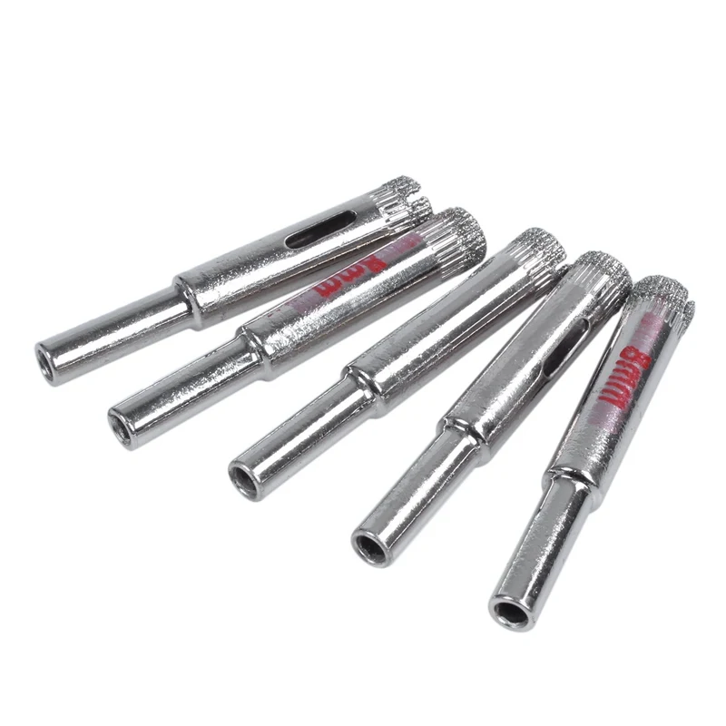 8 мм Алмазное покрытие сердечник сверла фарфор стекло плитка отверстие пила 20 шт.