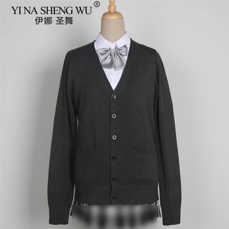 School JK Uniform Sweater Coat Anime Cosplay Costumes For Girls japanese school uniform