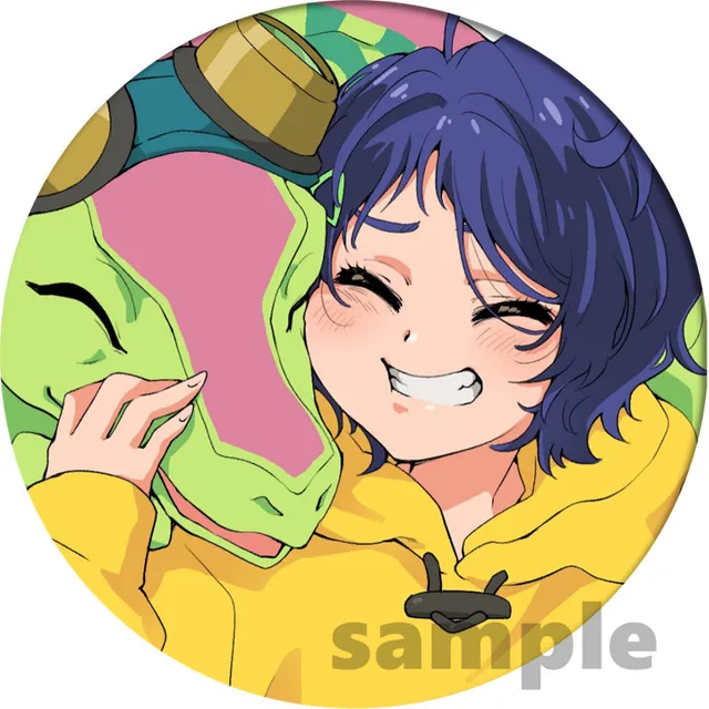 Cartoon WONDER EGG PRIORITY Ohto Ai Cosplay Badge Brooch Pin Anime Accessories For Clothes Backpack Decoration gift 6