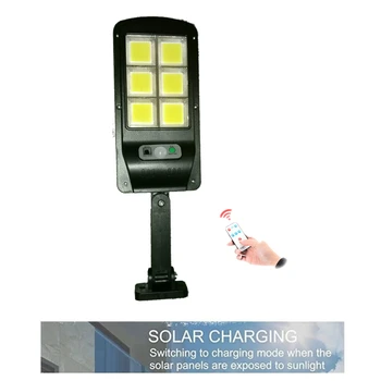 

solar light lamp floodlight reflector Upgraded LED Powered Four Modes Waterproof PIR Motion Sensor Outdoor Fence Garden Path Wal