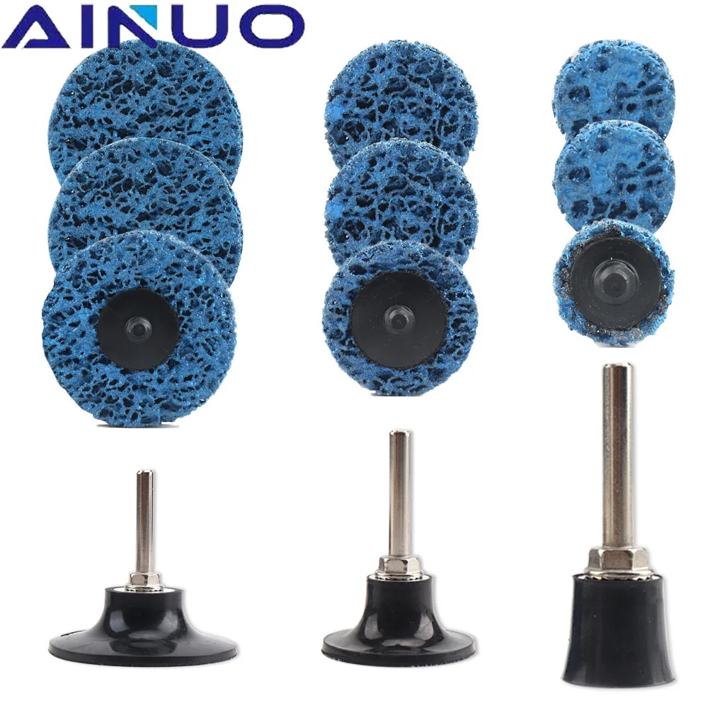 Полосовой диск 1 &quot2" 3 "Быстросменный абразивный Roloc Easy Strip & Clean шлифовальные
