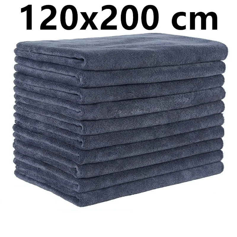 New Microfiber Absorbent Quick Dry Towel Soft & Solid Large Bath Cleaning Towel 
