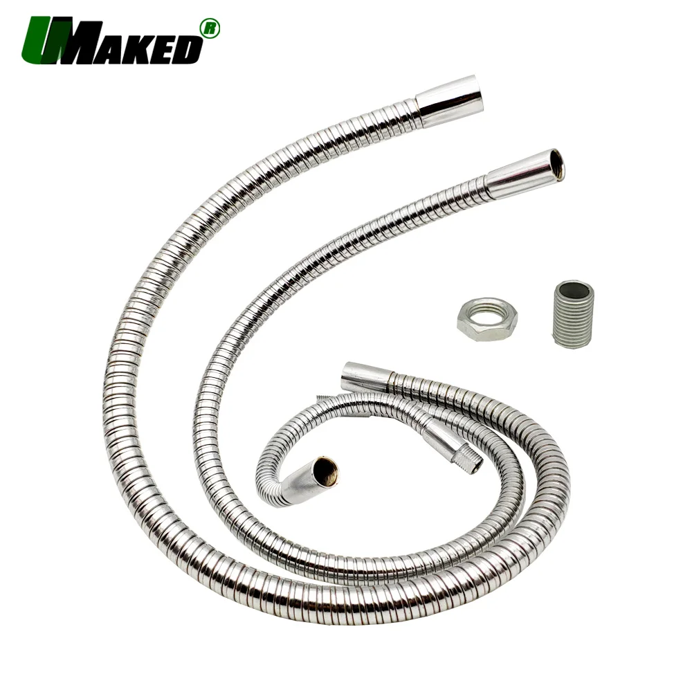  1pcs Dia13/17mm LED Gooseneck 40 50 60 80 100cm Flexible Metal holder universal Hose Desk/table lam - 32818777986