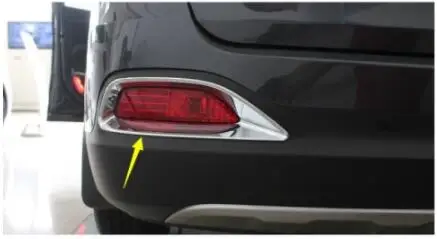 Для Kia 15-17 sorento Передняя и задняя противотуманная фара рамка декоративные аксессуары для sorento L передняя и задняя противотуманная фара рамка