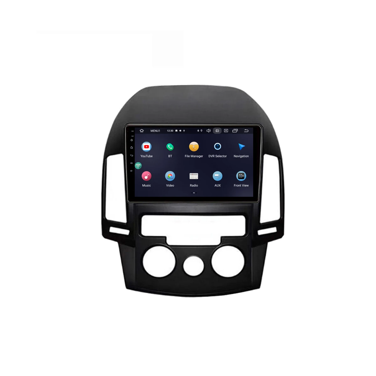 " android 9,0 RAM2G Автомобильный gps dvd-плеер для HYUNDAI I30 ручной AC 2008 автомобильный Радио Мультимедиа Навигация стерео головное устройство dsp
