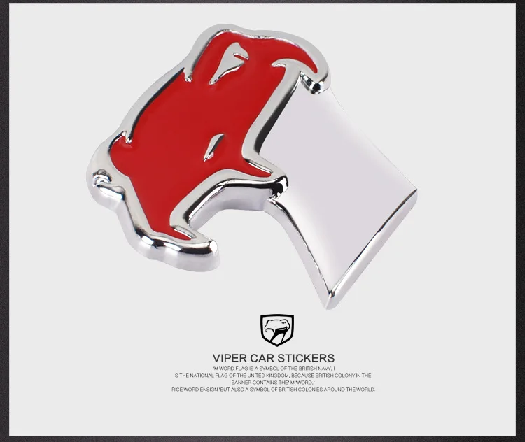 Dodge Ram Cool Wei Viper Модифицированная декорация Маркировка 3D крутая стерео боковая наклейка s бампер наклейка