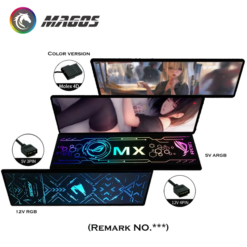 Индивидуальная RGB панель для ПК DIY M/B SYNC 12 В 4 контакта/5 3 контакта ARGB модель