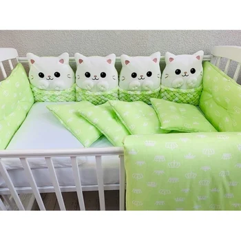 

Комплект в кроватку "Кошки в лукошке" Комплекты в кроватку 2