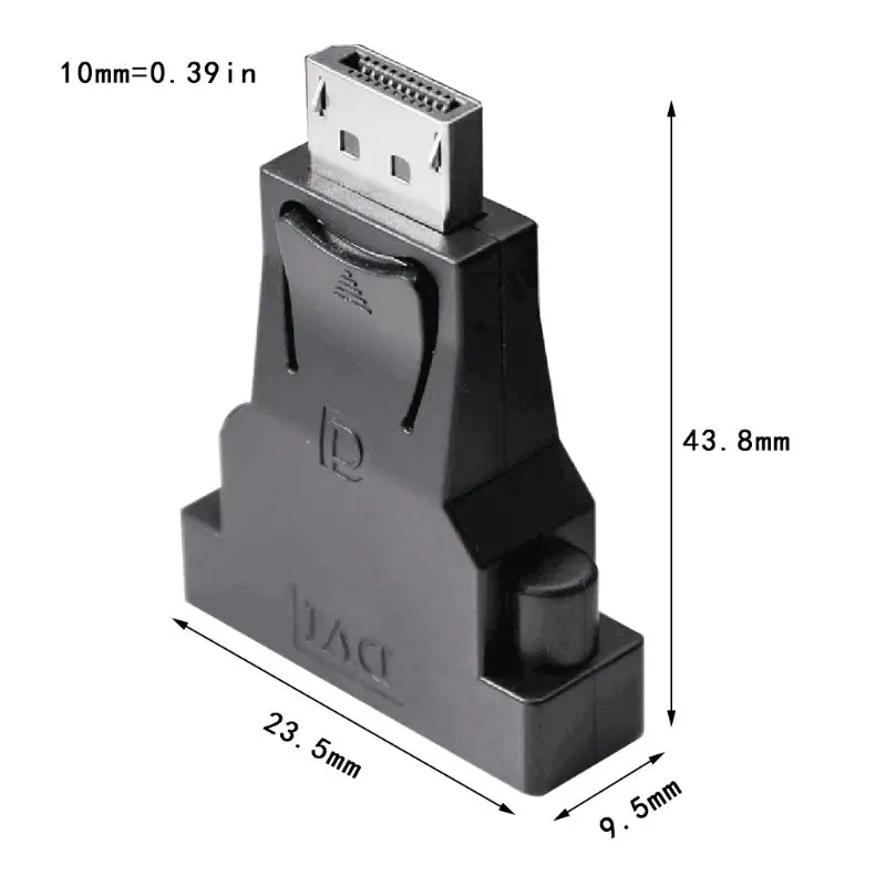 DisplayPort DP Штекерный DVI-I dvi24+ 5 Женский адаптер видео конвертер кабель для ПК компьютер настольный аксессуары DXAC