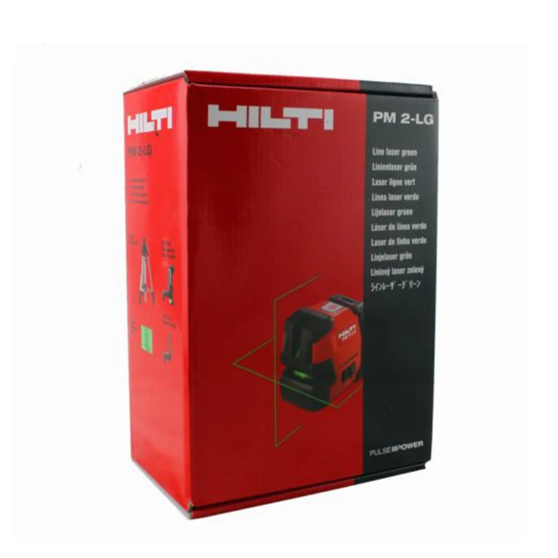 Hilti лазерный уровень PM 2 LG линейный проектор Зеленая лазерная линия|hilti laser|hilti laser