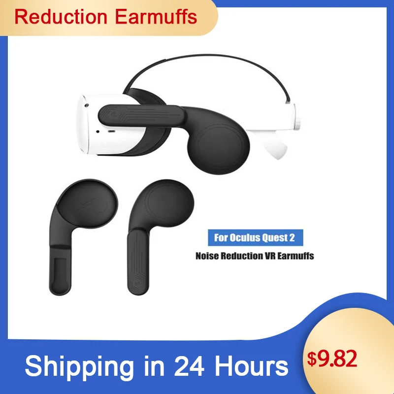 Earmuffs Elite-Strap-Accessories Oculus Quest Headset Noise-Reduction for Enhanced 2