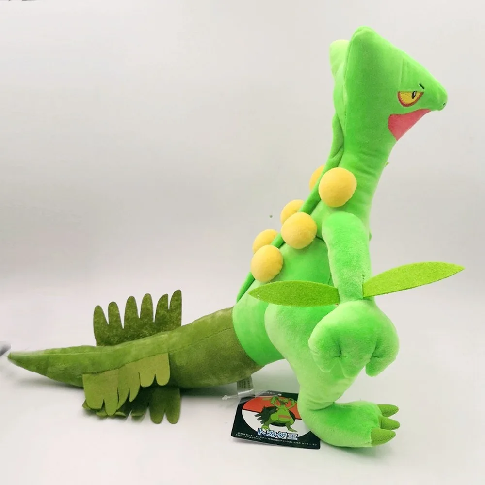 33 см grovstyle Sceptile кукла игрушка Sceptile аниме плюшевые игрушки PP Хлопок Мягкие плюшевые куклы Животные плюшевые куклы игрушки для детей Подарки