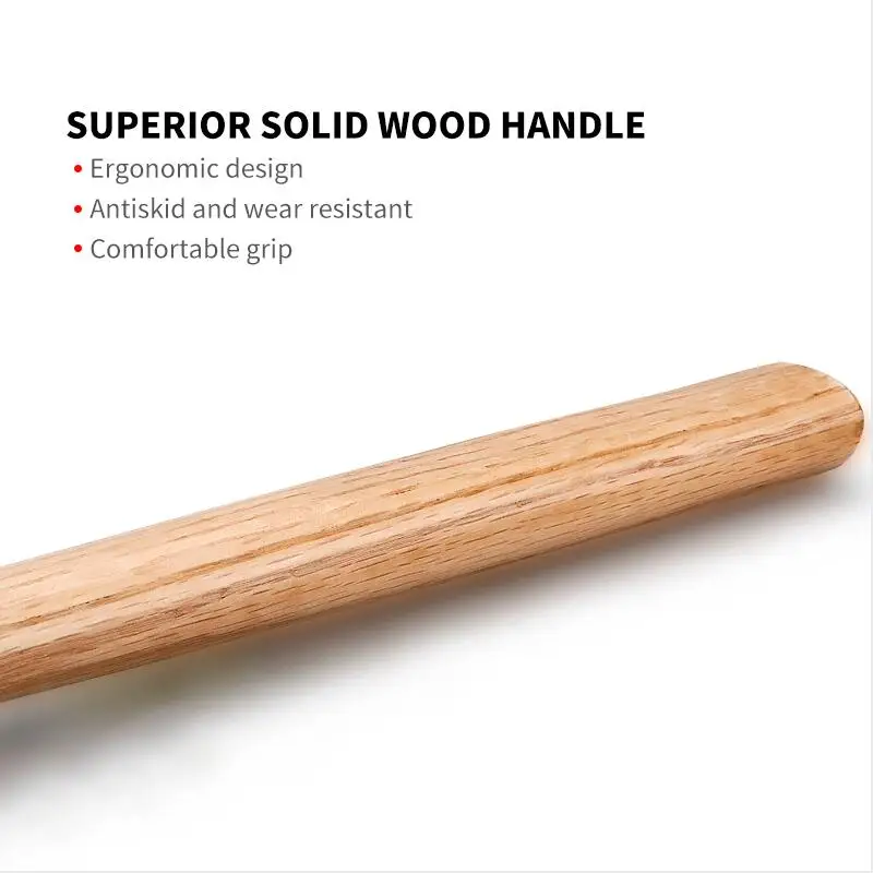 Heavy Duty Wooden Handle Sledge Hammer 1Pcs Forged Steel Octagon Hammer Square Head Big Hammer Masonry Hammer 2LB 3LB 4LB 4