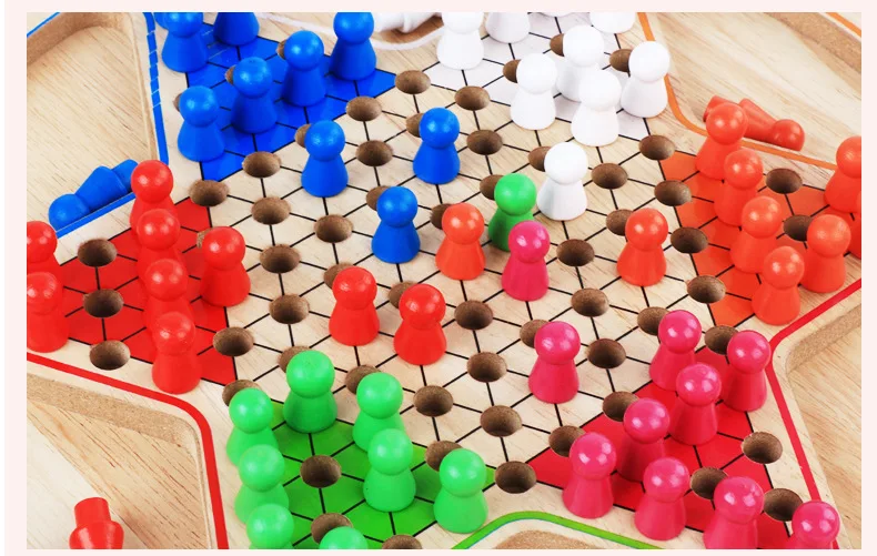 Квадратные деревянные шашки, аэроплан, шахматы два в одном, настольные игры для родителей и детей, шахматы, обучающая игрушка