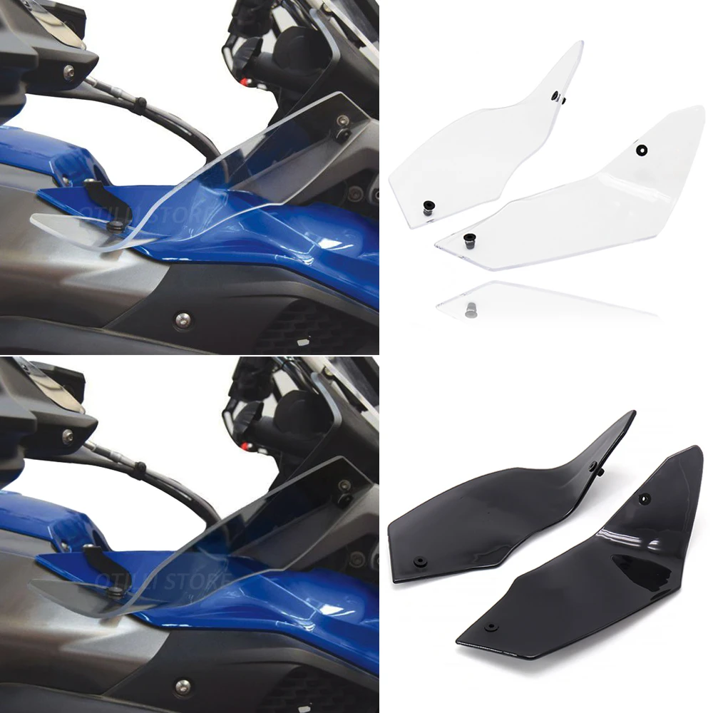 Wind Deflector Windshield Handguard Cover Side Panels For BMW R1200GS R 1200 GS LC Rally Exclusive R 1250 GS HP R1250GS Parts license plate frames custom