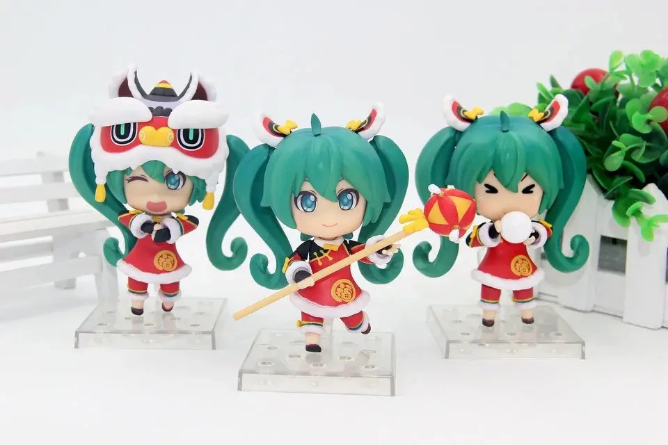 

Hatsune Miku Lion Dance Ver. Cute Japan Anime Pretty Girl Garage Kit Now