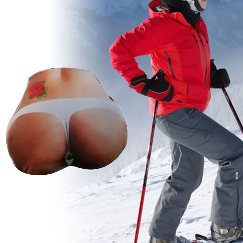 Simulation 3D Protection Hip Butt Paded Short Pants Protective Gear Guard Impact Pad for Skiing Skating Snowboarding