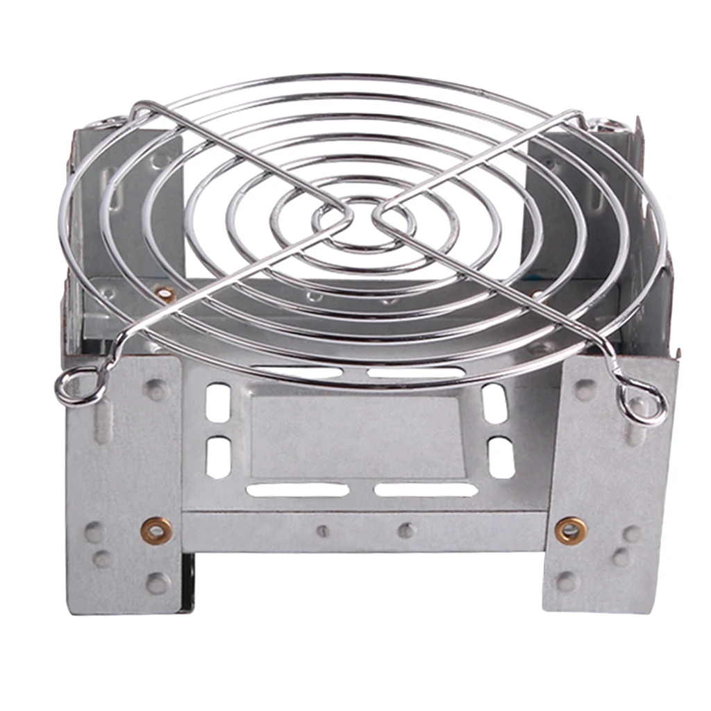 Pocket Stove Folding Emergency Camping Stove with Pot Support Rack, Ultra Lightweight ＢackpackingＦishingＰicnicBBQ