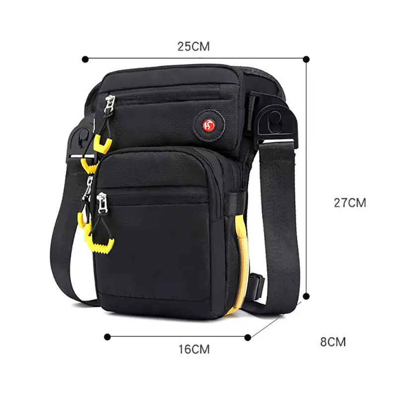 Многофункциональная уличная тактическая сумка практичная Мужская Личная безопасность карманы Высокое качество водонепроницаемая нагрудная сумка-мессенджер
