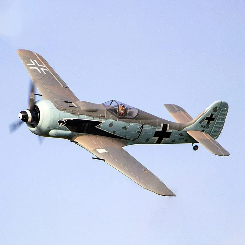 US $270.39 Dynam Focke Wulf Fw190 1270mm Wingspan Epo Warbird Model Building Rc Airplane Drone Pnp With Retracts Outdoor Toys For Children
