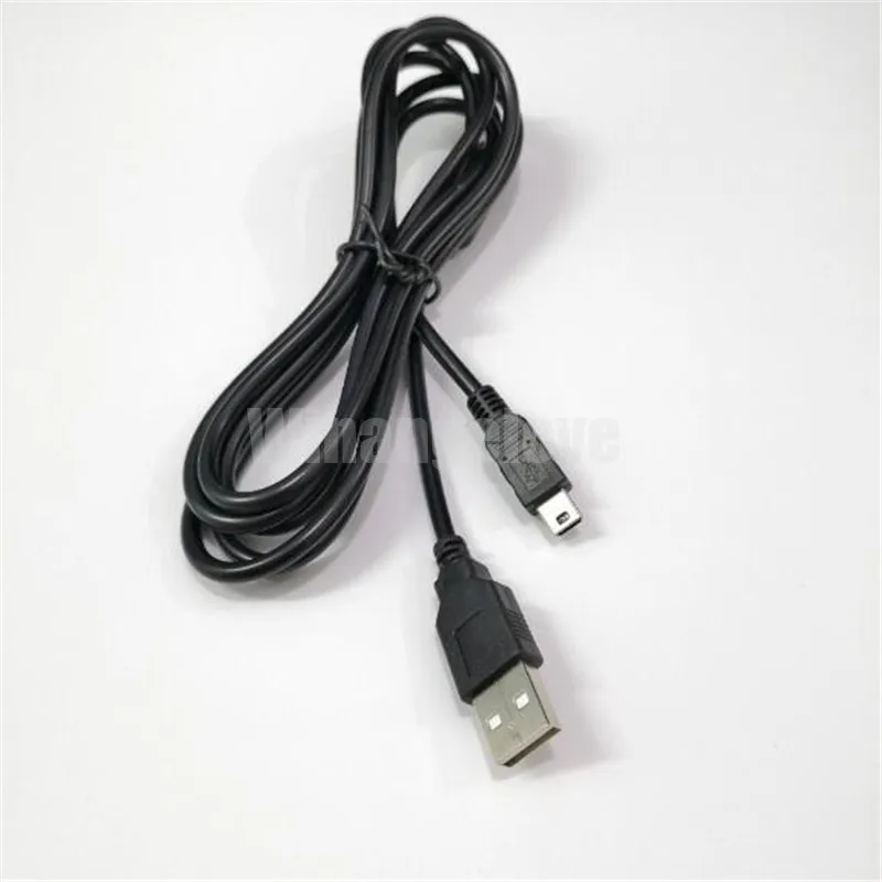 200 шт./лот 1,8 м USB зарядный кабель для ps3 для sony Playstation PS3 ручка контроллер с магнитным кольцом черный геймпад кабель
