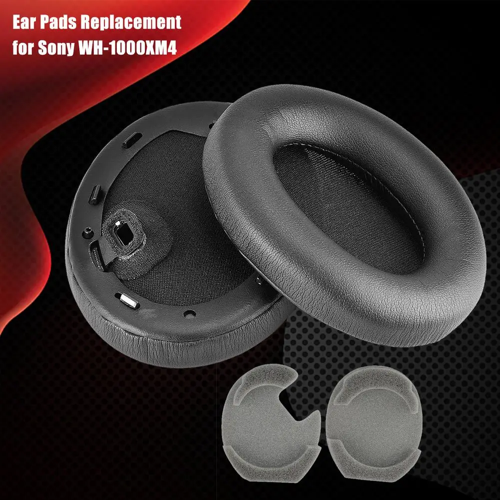 Per Sony Wh-1000Xm4 Memory Foam Auricolari Di Ricambio Auricolari Isolamento Acustico Cuscinetti In Memory Foam Per Accessori Per Cuffie Sony