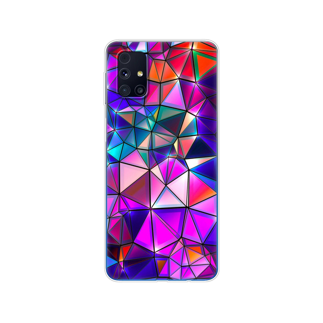 Samsung M31s Cases 6.5" Tpu Soft Silicon Back Phone Cover For Samsung Galaxy M31S GalaxyM31S M 31S m317f m317 Funda flower