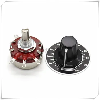 

Inverter special potentiometer WTH118 2W with K18-1 knob 1K 2K2 4K7 10K 22K 47K 220K 470K 680K