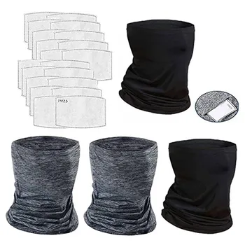 

4pc Reusable Face Mask With 20pc Activated Carbon Filter Adult Unisex Mascarillas Earloop Breathable Mondmaskers Wasbaar Masque