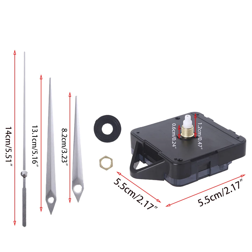 Quartz-Wall-Clock-Motor-Movement-Mechanisms-Silent-Battery-Powered-DIY-Repair-Parts-Replacement-with-Hands-Kit.jpg Kvarc Falióra Motoros Mozgási Mechanizmusok Csendes Akkumulátorral Működő Barkácsolási Alkatrészek Cseréje Kézzel 2023 Új - Image 6