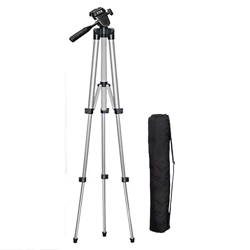Digital Camera Camcorder Adjustable Tripod Stand+ Carry case UK