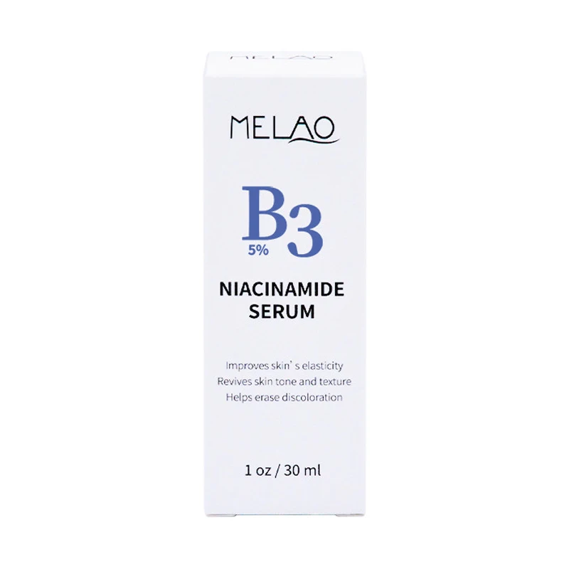 Melao Niacinamide сток Витамин В3 Успокаивающая Увлажняющая Маска для уменьшения пор Сыворотка для лица опреснение меланин способствует коллагену Abso