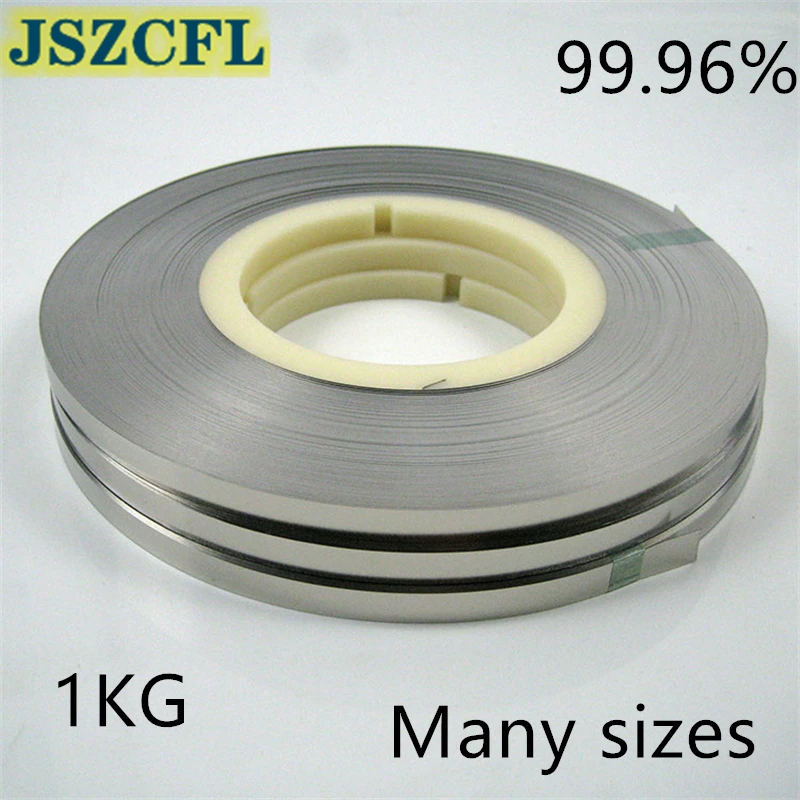 

1.0kg 99.96% Pure nichel thick 0.1/0.12/0.15/0.2MM Battery pure nickel strip cell connector battery pure nickel plate