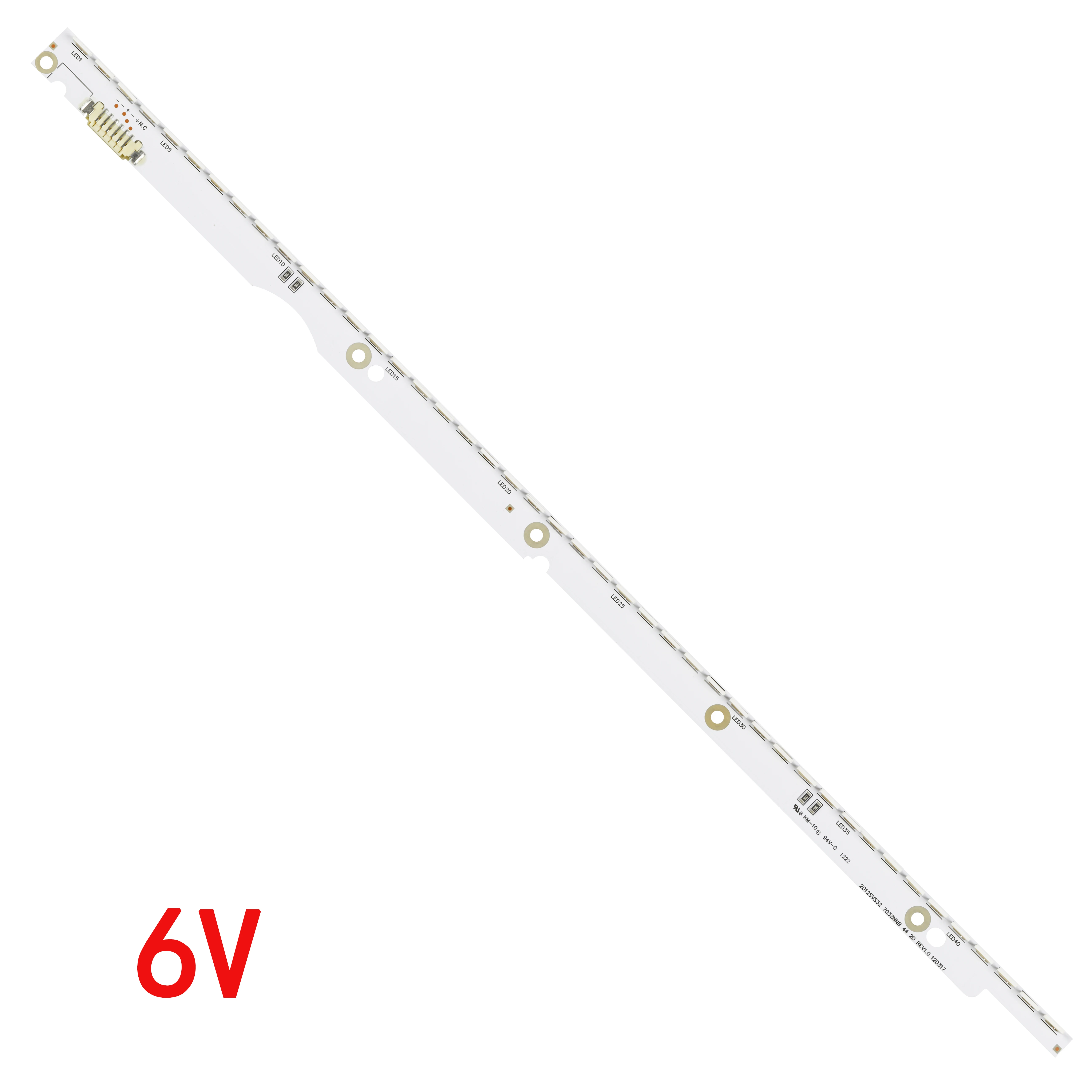 New 6V LED Backlight strip 44 lamp For Samsung 2012SVS32 7032NNB 2D V1GE-320SM0-R1 32NNB-7032LED-MCPCB UA32ES5500 UE32ES6557 | Компьютеры
