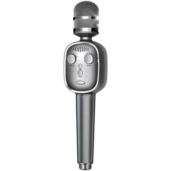

Professional Wireless Karaoke Microphone Bluetooth 5.0 Portable Handheld Karaoke Mic Machine with Voice Changer Vocal