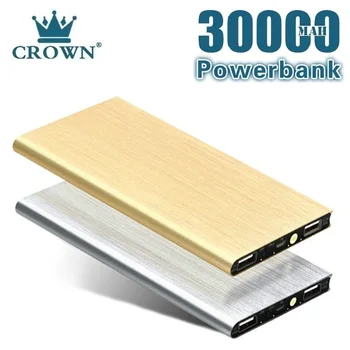 ソーラー電源銀行防水30000 2600mahのソーラー充電器のusbポート外部充電器powerbank xiaomi 5 4sスマートフォンledライト