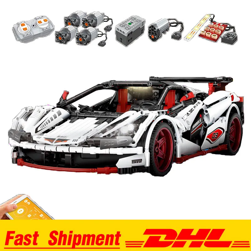Technic 20102 20086 C61016 20087 23009 13067 13073 23010 гоночный автомобиль конструкторных блоков, Детские кубики 42083 42056 42039 рождественские подарки игрушка - Цвет: 13067 with motor